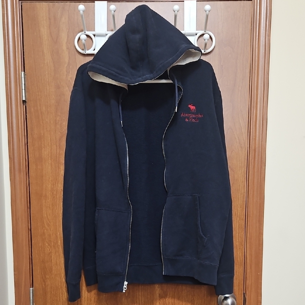 Abercrombie & Fitch Navy Soft Fleece